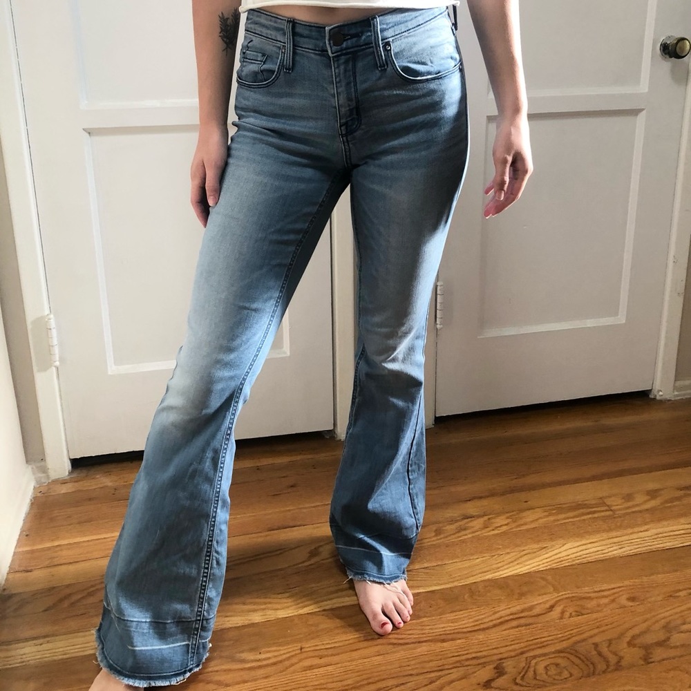 Stretchy flare jeans!!